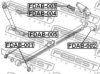 FEBEST FDAB-003 Bush, leaf spring